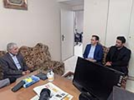 des: حضور مدیرکل فرهنگ و ارشاد اسلامی فارس در دفتر روزنامه طلوع
