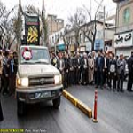 des: وداع مردم شیراز با 17 تن از شهدای دفاع مقدس/ عکس: میلاد پناهی