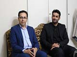 des: حضور مدیرکل فرهنگ و ارشاد اسلامی فارس در دفتر روزنامه طلوع