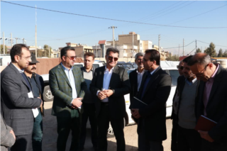 جابجایی موقت خط ۶۶ کیلوولت پل روگذر کمربندی برای تسریع پروژه‌های عمرانی شیراز