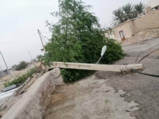 توفان «چهل‌پسین» ۹۷۰ میلیارد ریال به شبکه برق فارس خسارت زد